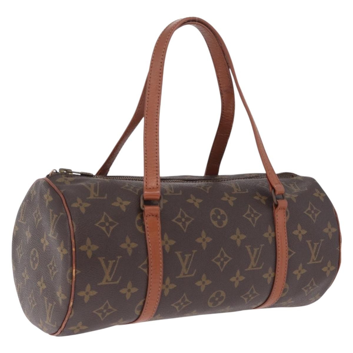 Louis Vuitton Papillon Monogram Canvas, Brown, Canvas, Handbag