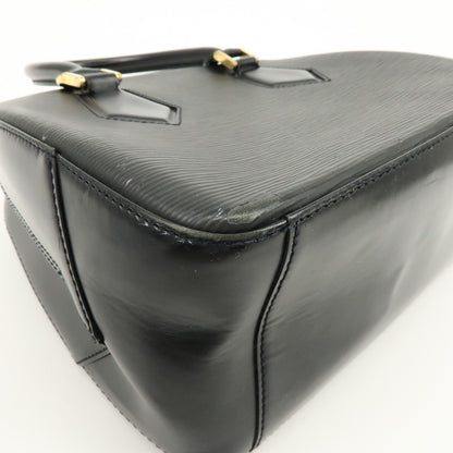 Louis Vuitton Sablons Epi Leather, Black, Leather, Handbag