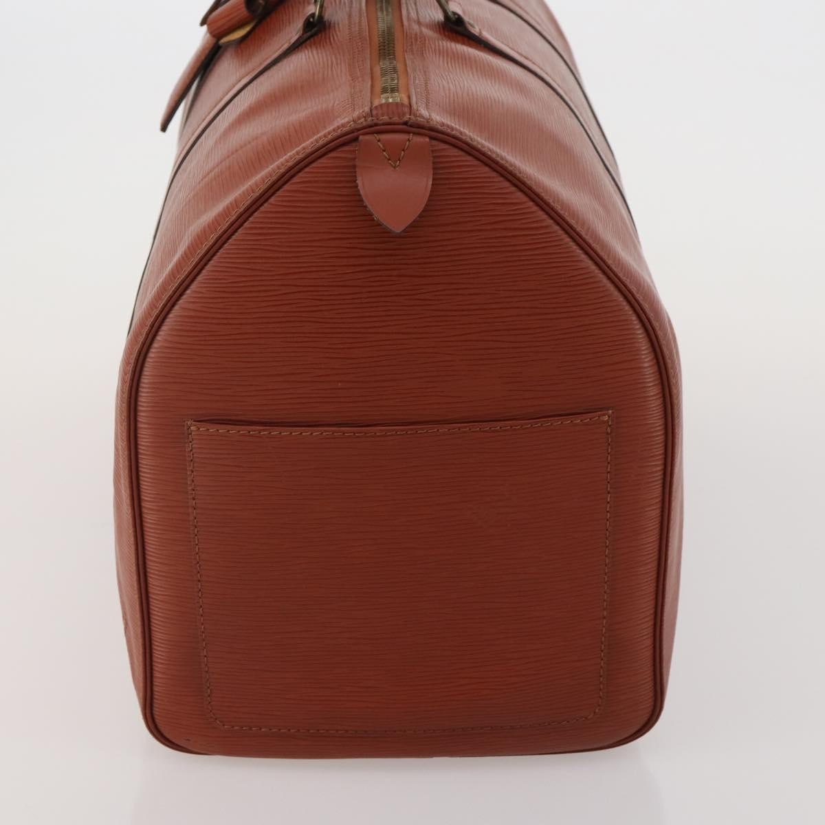 Louis Vuitton Keepall Bag Epi Leather, Brown, Leather, Travel Bag