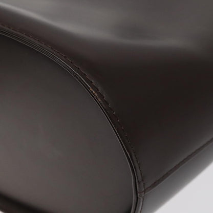 Burberry Nova check Leather, Brown, Leather, Handbag