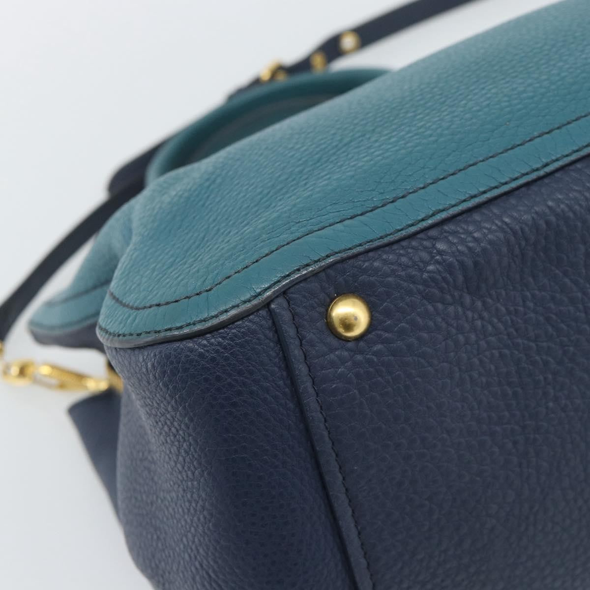 Miu Miu Vintage Leather, Green, Leather, Handbag
