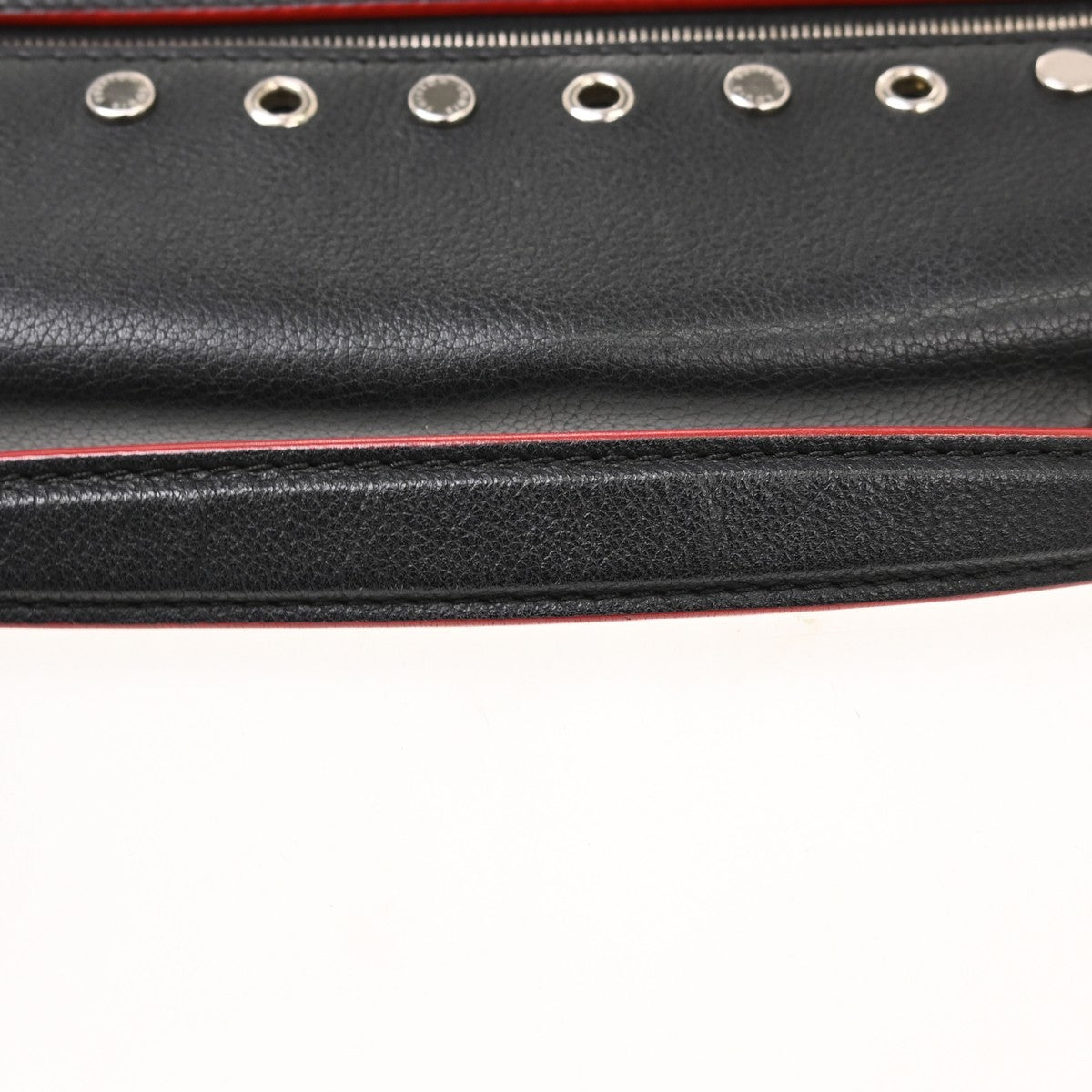 Louis Vuitton Mylockme Studded Leather, Black, Leather, Shoulder Bag