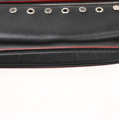 Louis Vuitton Mylockme Studded Leather, Black, Leather, Shoulder Bag
