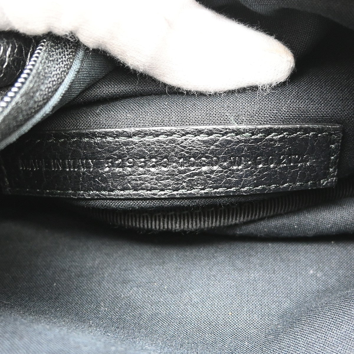 Balenciaga Graffiti Explorer Belt Leather, Black, Leather, Clutch