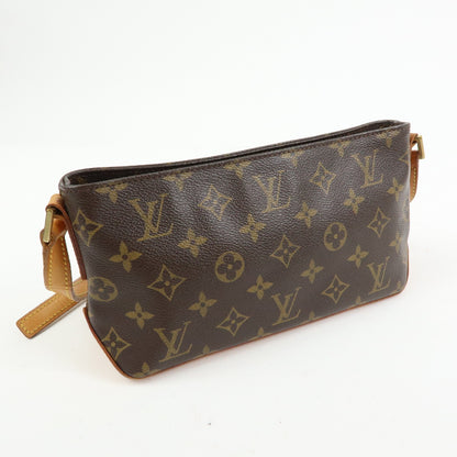 Louis Vuitton Trotteur Monogram Canvas, Brown, Canvas, Handbag