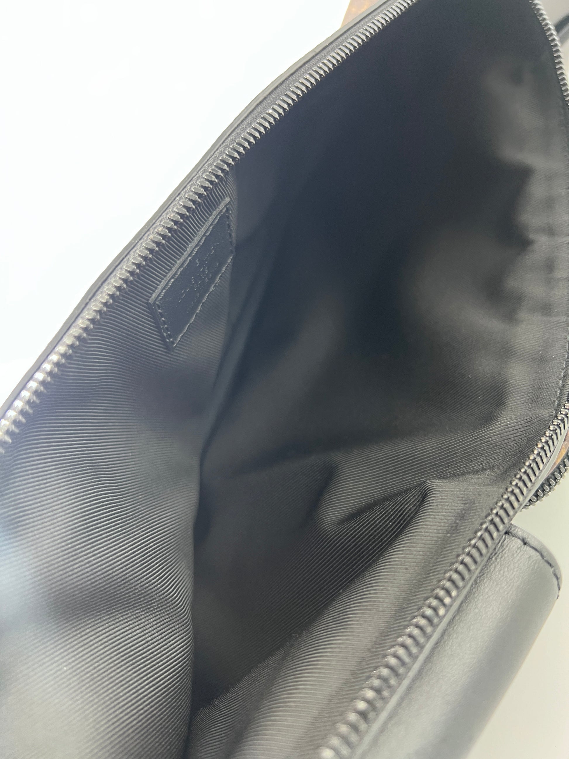 Louis Vuitton Christopher Bumbag Macassar Monogram Canvas, BROWN, CANVAS, Travel bag