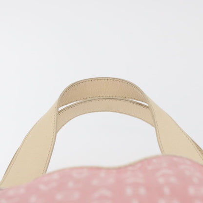 Bvlgari Logomania Canvas, Pink, Canvas, Shoulder Bag