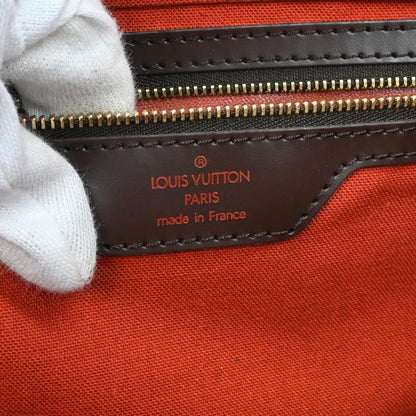 Louis Vuitton Greenwich Travel Damier Ebene, Brown, Canvas, Handbag