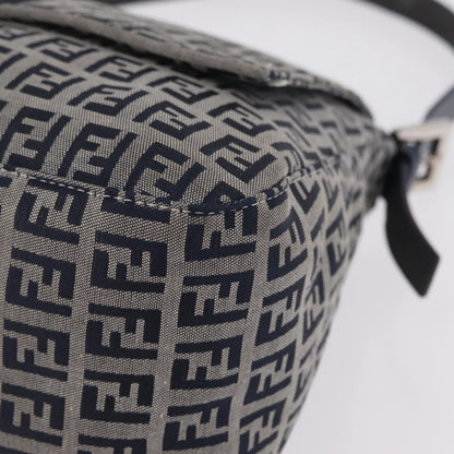Fendi Fendi mamma baguette Monogram Canvas, Navy, Canvas, Handbag