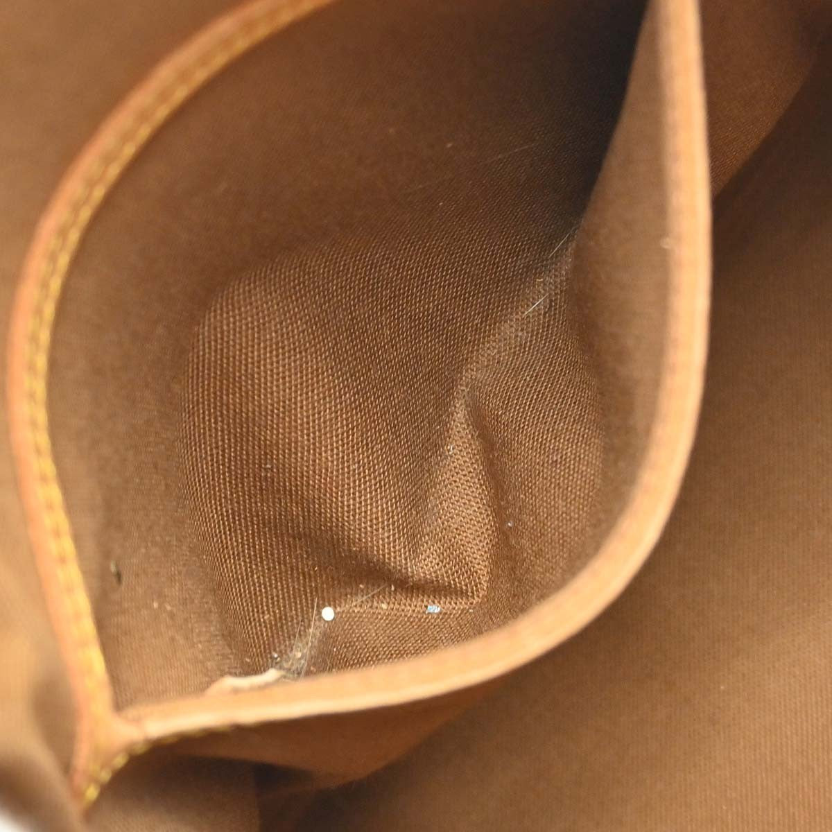 Louis Vuitton Alma Monogram Canvas, Brown, Canvas, Handbag