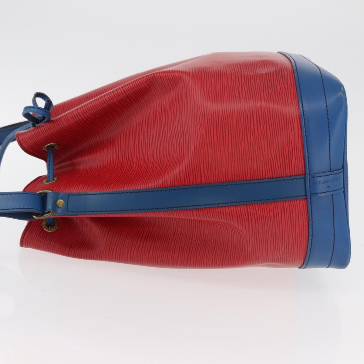 Louis Vuitton Bicolor Noe Epi Leather, Red, Leather, Shoulder Bag