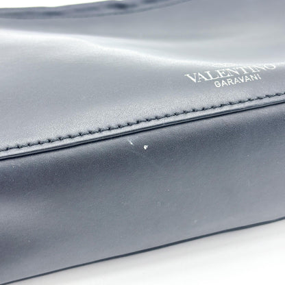 Valentino Garavani VLTN Camera Leather, Black, Calfskin, Crossbody Bag