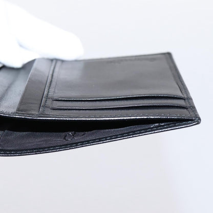 Christian Dior Bifold Card Holder Leather, Black, Leather, Card Holder