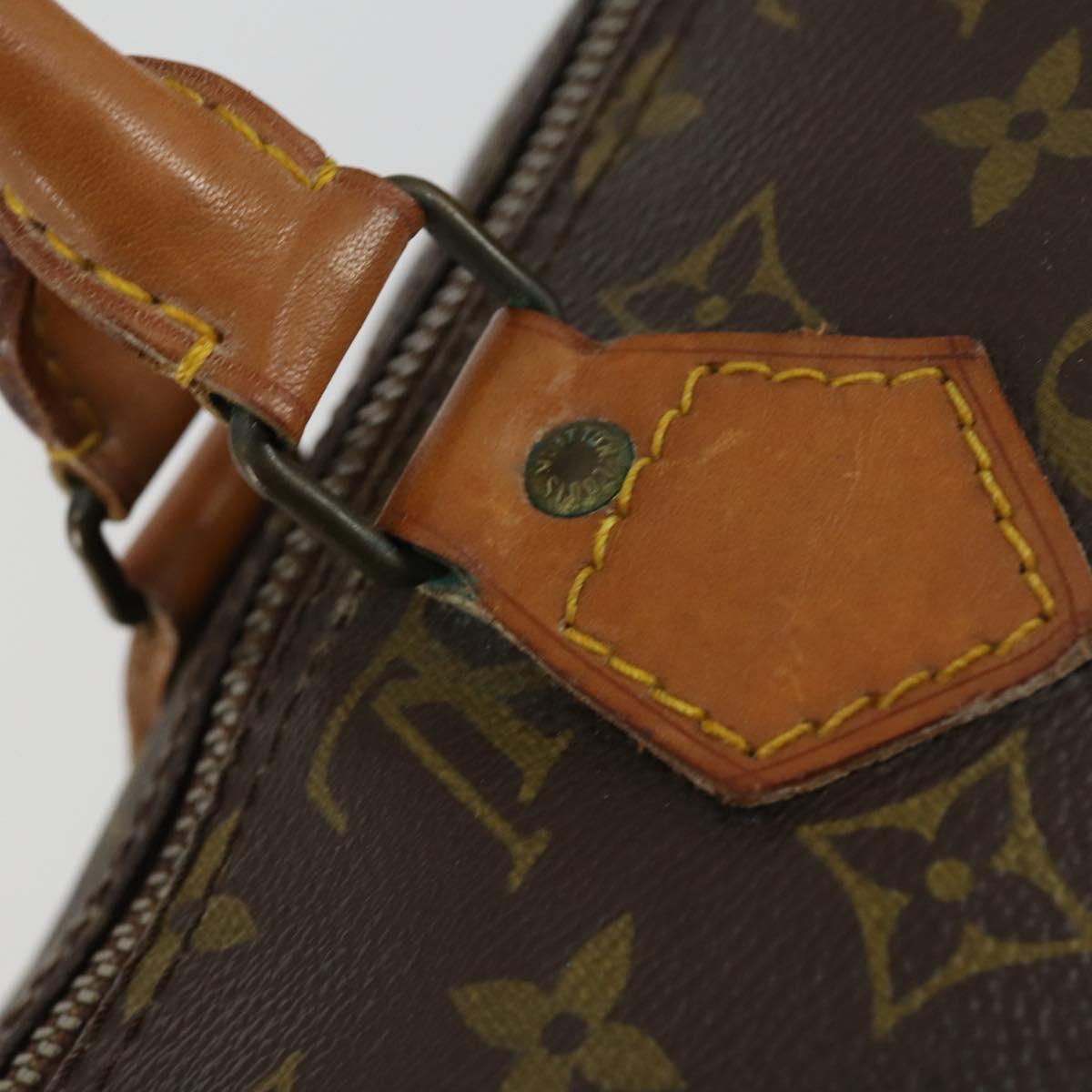 Louis Vuitton Speedy Bandouliere Bag Monogram Canvas, BROWN, CANVAS, Handbag