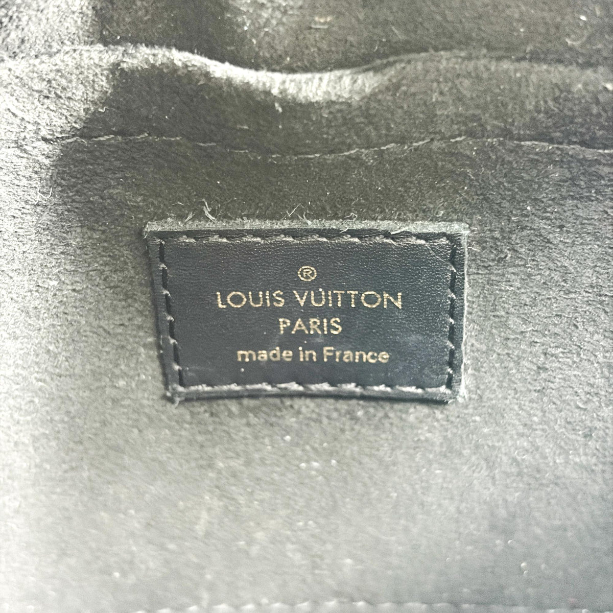 Louis Vuitton Locky Monogram Canvas with Leather, Black, Canvas, Handbag