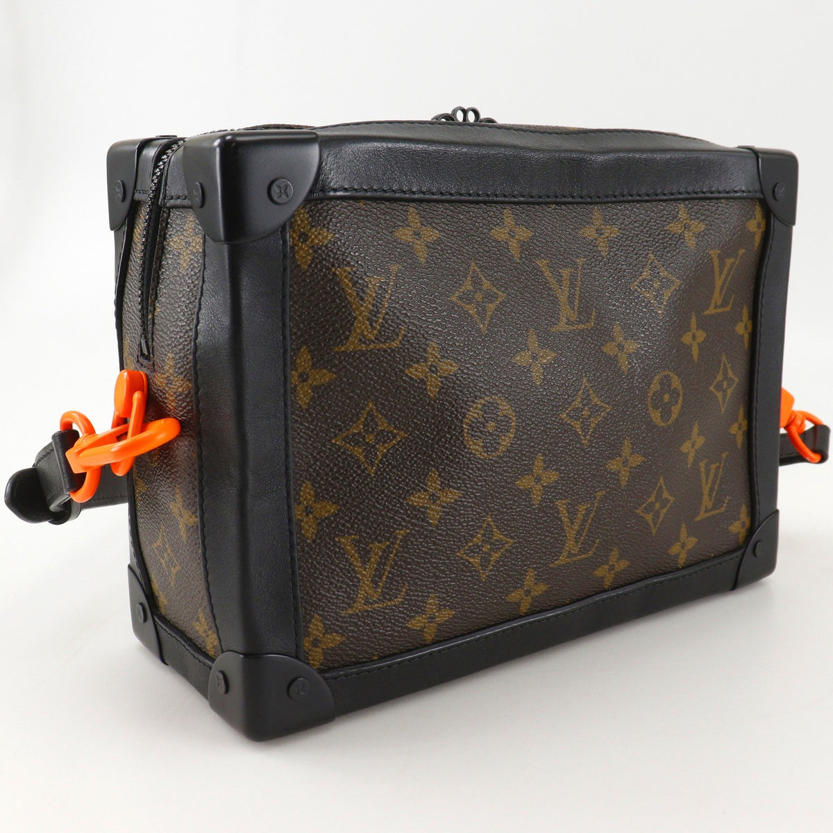 Louis Vuitton Soft Trunk Monogram Eclipse Canvas, Brown, Canvas, Shoulder Bag