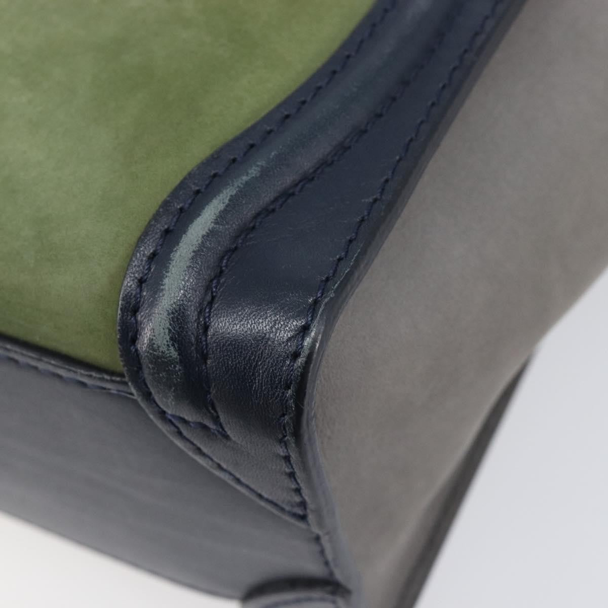 Celine Luggage Smooth Leather, Navy, Leather, Handbag