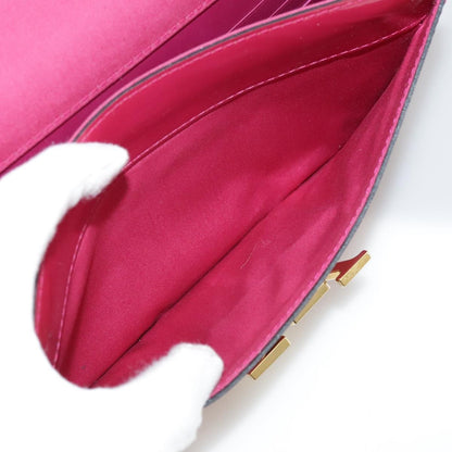 Louis Vuitton Louise Clutch Patent, Pink, Patent Leather, Clutch