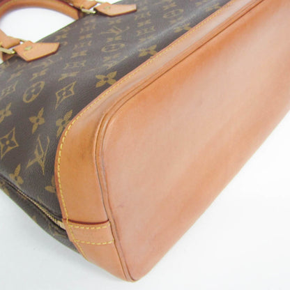 Louis Vuitton Alma Monogram, Brown, Canvas, Handbag