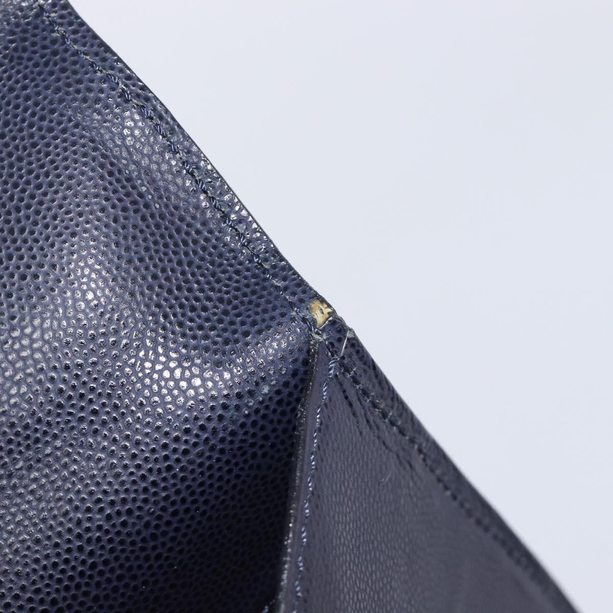 Celine Handbag Leather, Navy, Leather, Handbag