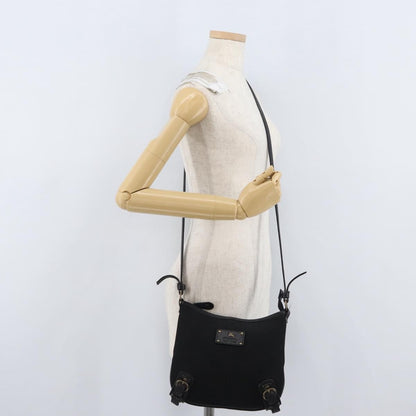 Burberry Blue Label Canvas, Black, Canvas, Shoulder Bag