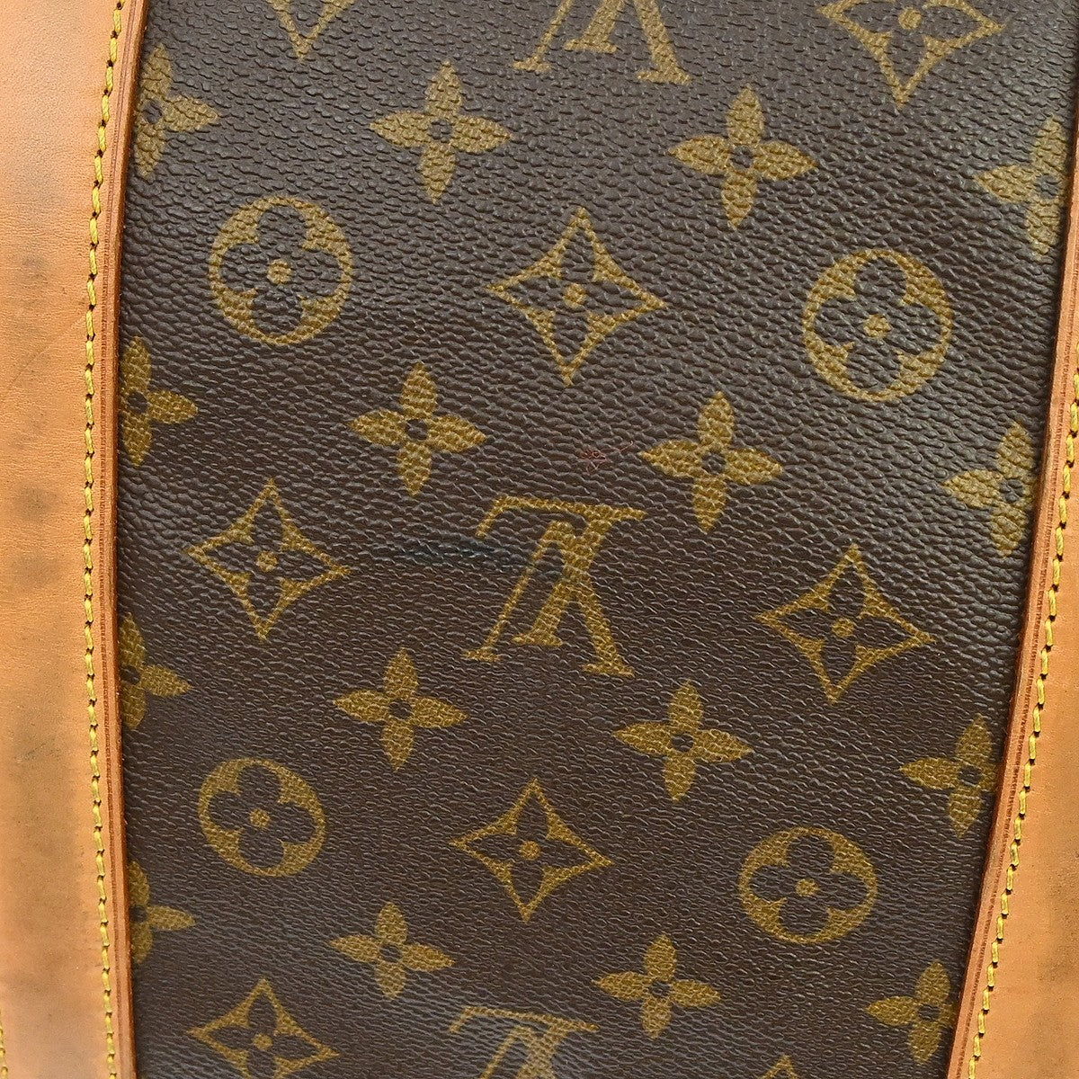 Louis Vuitton Keepall Bandouliere Monogram Canvas, Brown, Canvas, Travel Bag