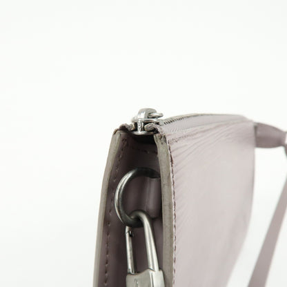 Louis Vuitton Pochette Accessoires Epi Leather, Purple, Leather, Clutch