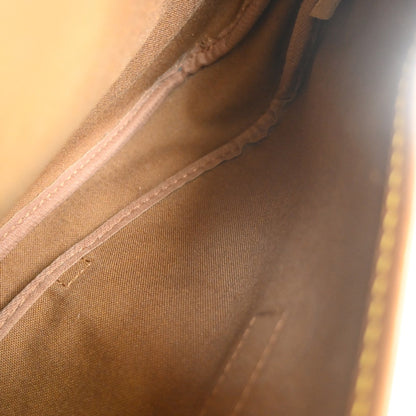 Louis Vuitton Saumur Monogram Canvas, Brown, Canvas, Shoulder Bag