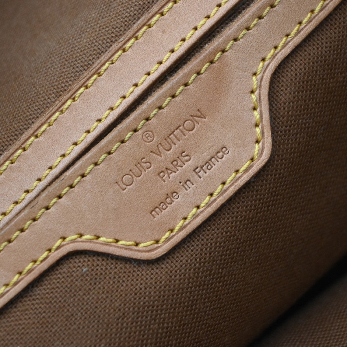 Louis Vuitton Vintage Montsouris Monogram Canvas, Brown, Canvas, Backpack
