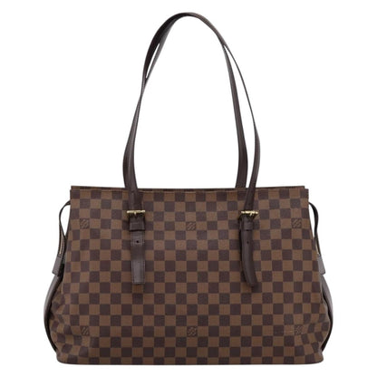 Louis Vuitton Chelsea Damier, Brown, Canvas, Handbag