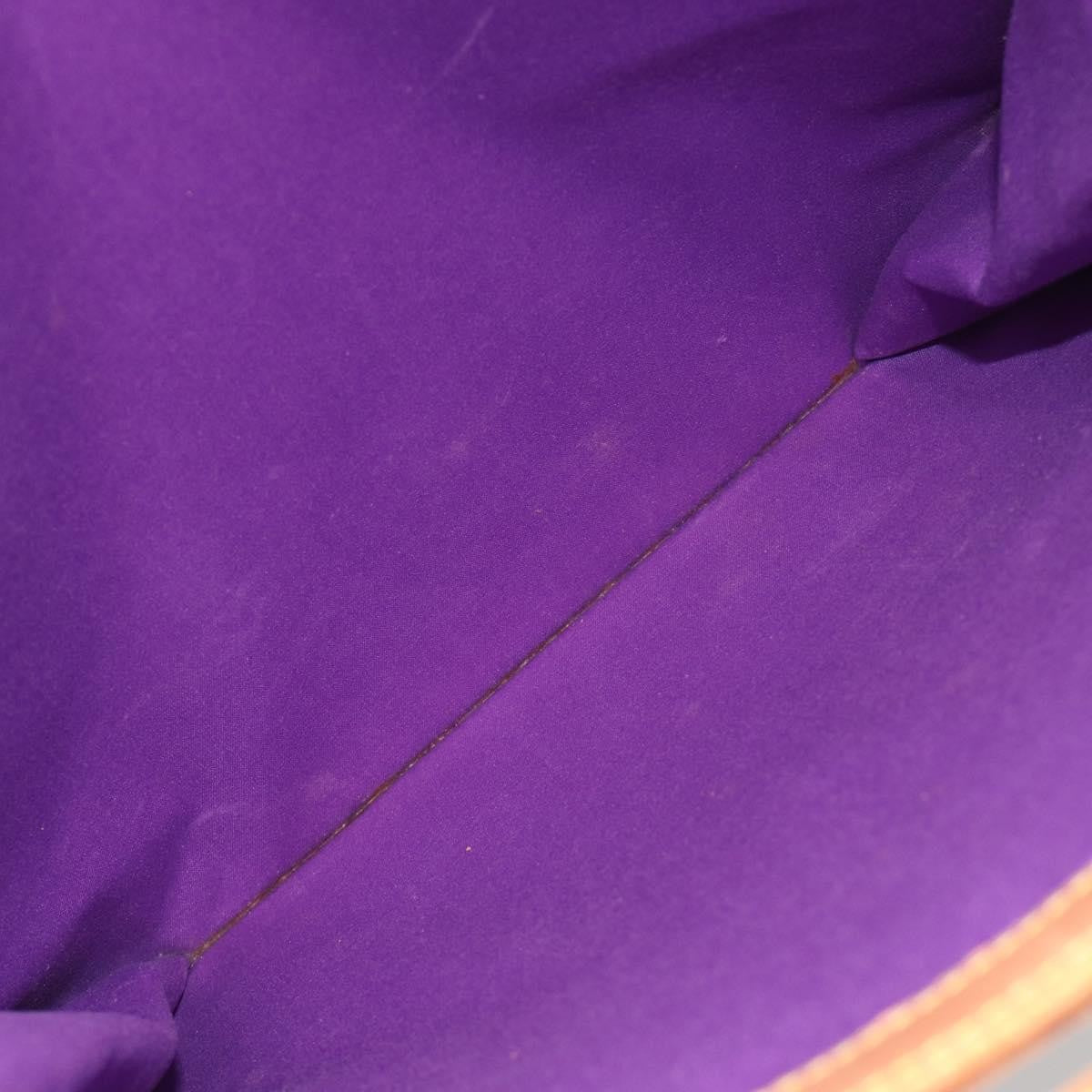 Louis Vuitton Stanton Monogram Vernis, Purple, Patent Leather, Tote Bag