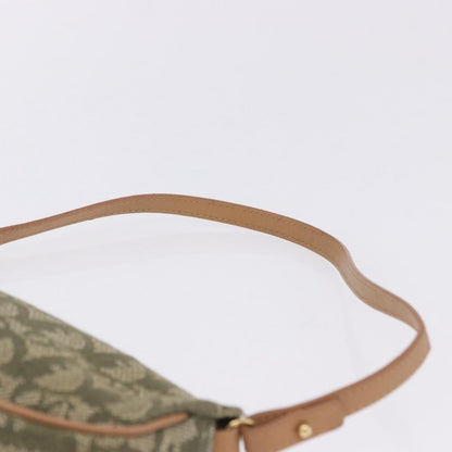 Christian Dior Saddle Canvas, Khaki, Canvas, Handbag