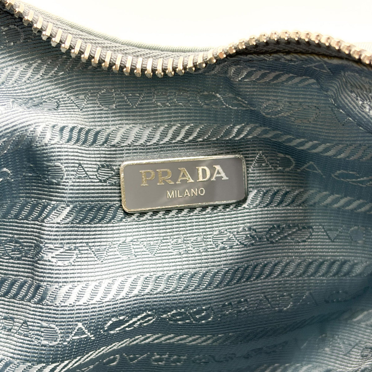Prada Re-Edition 2005 Tessuto, Blue, Nylon, Shoulder Bag
