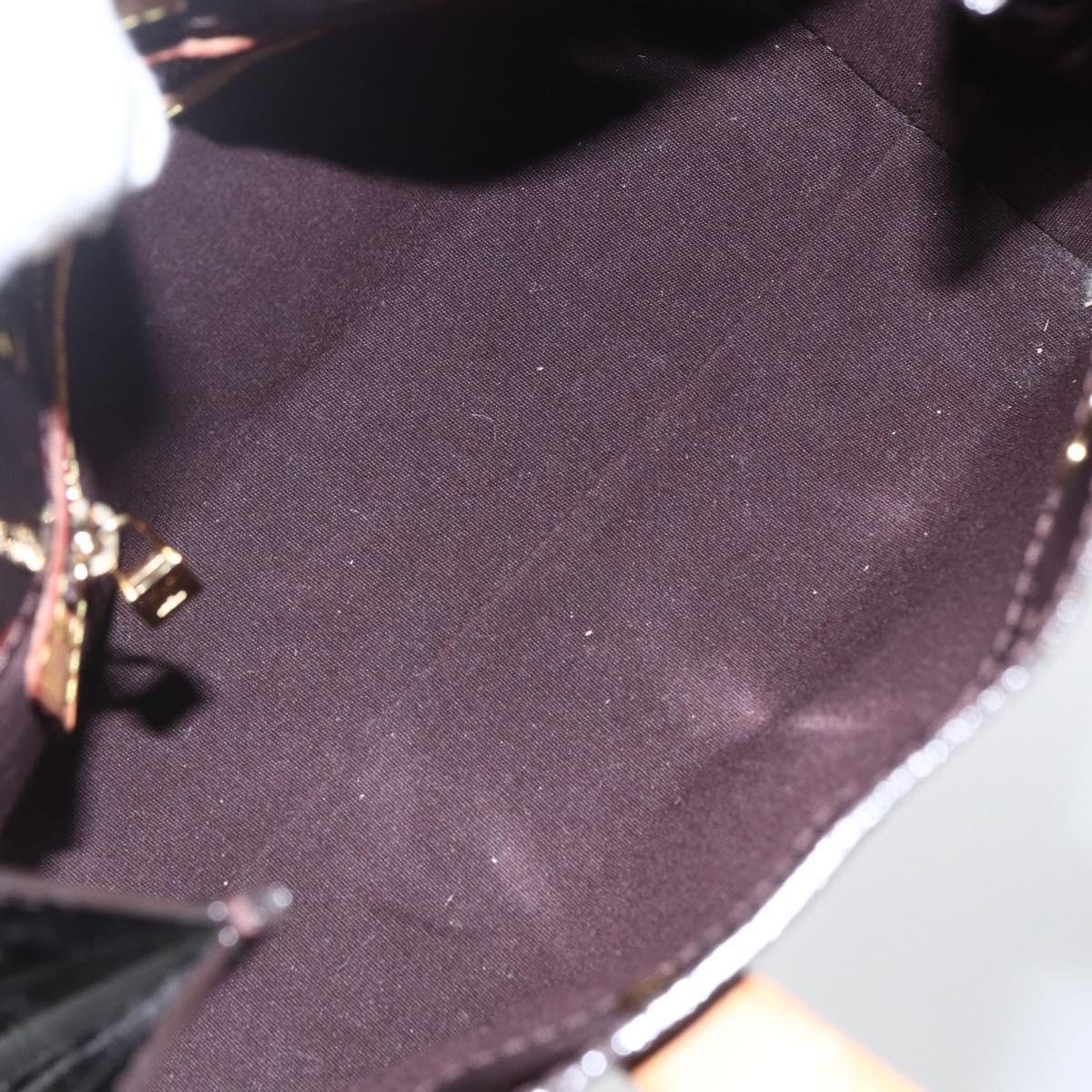 Louis Vuitton Reade Handbag Monogram Vernis, PURPLE, PATENT_LEATHER, Handbag