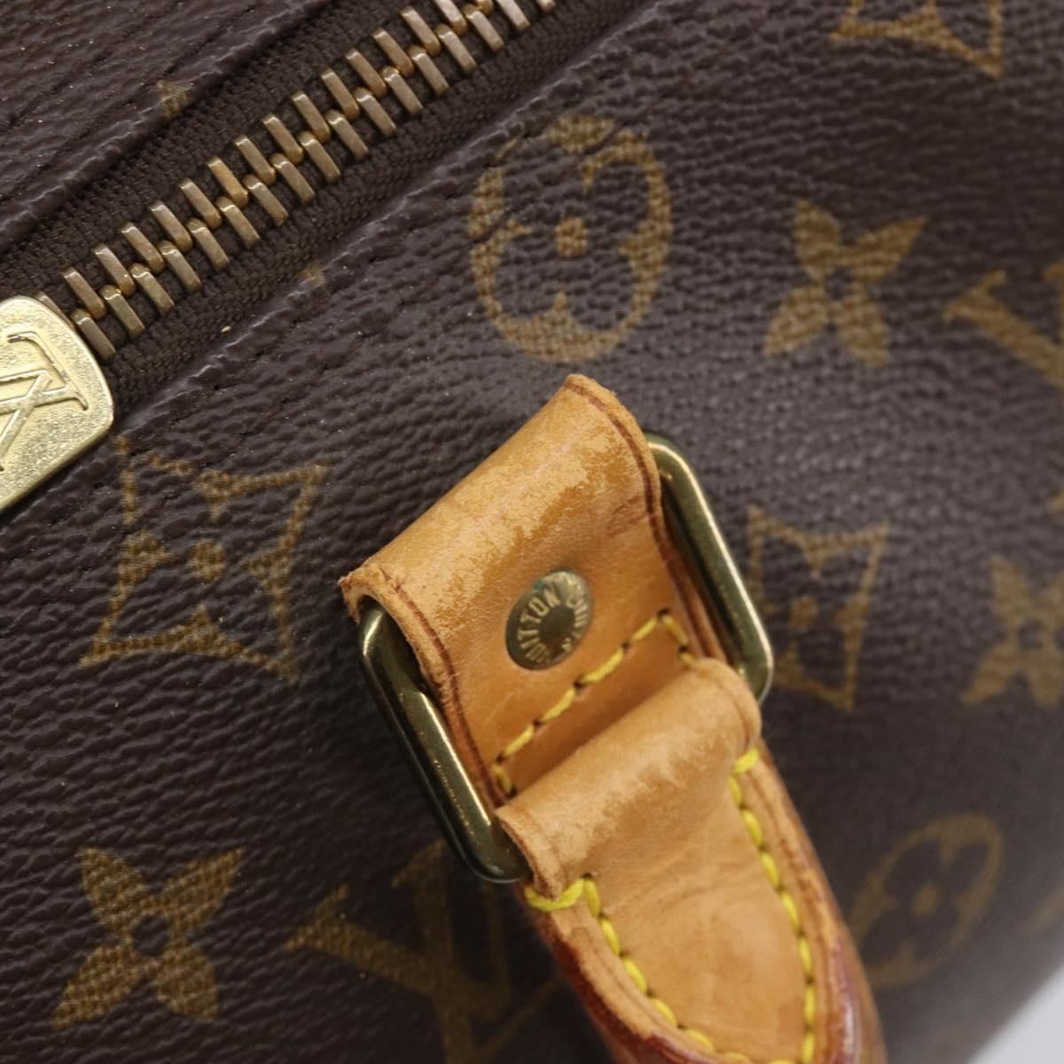 Louis Vuitton Keepall Bandouliere Macassar Monogram Canvas, Brown, Canvas, Travel Bag