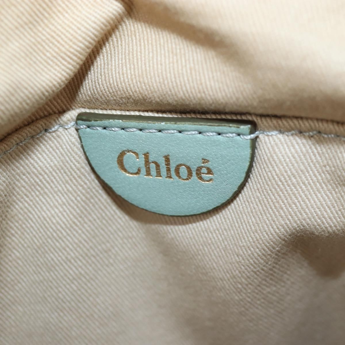 Chloe Marcie Top Handle Leather, Green, Leather, Handbag