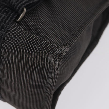 Hermes Herline Canvas, Gray, Canvas, Backpack