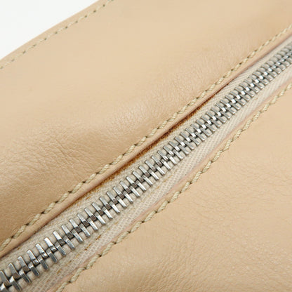 Celine Bittersweet Leather, Beige, Leather, Handbag