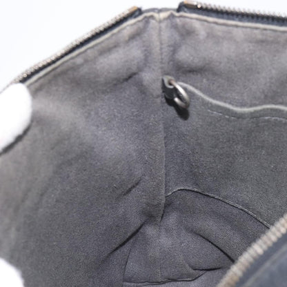 Louis Vuitton Shawnee Pochette Utah Leather, Gray, Leather, Clutch