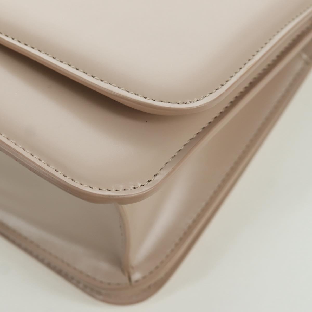 Bottega Veneta BV Classic Textured Calfskin, Beige, Leather, Handbag