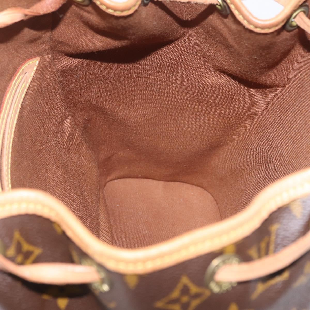 Louis Vuitton Vintage Montsouris Monogram Canvas, Brown, Canvas, Backpack
