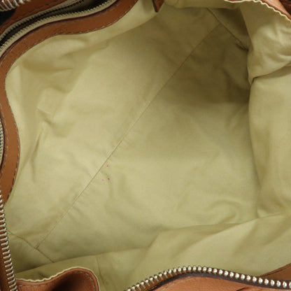 Chloe Paddington Leather, Brown, Leather, Tote Bag