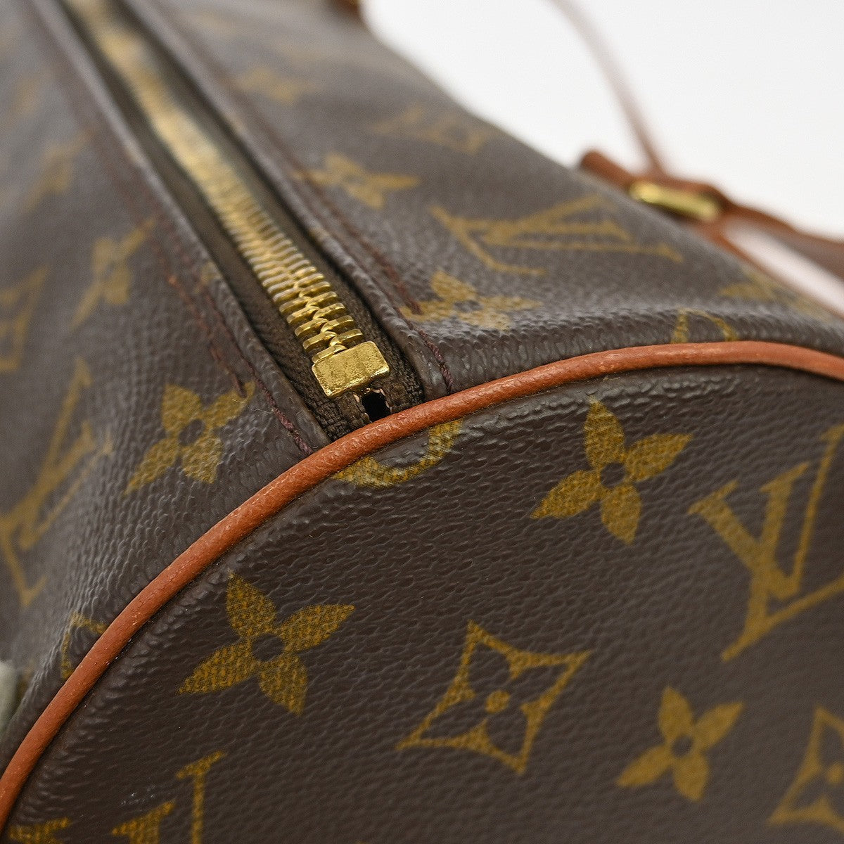 Louis Vuitton Papillon Monogram Canvas, Brown, Canvas, Handbag