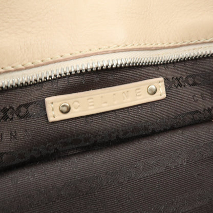 Celine Bittersweet Leather, Beige, Leather, Handbag
