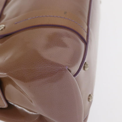 Salvatore Ferragamo Vintage Patent leather, Purple, Patent Leather, Handbag