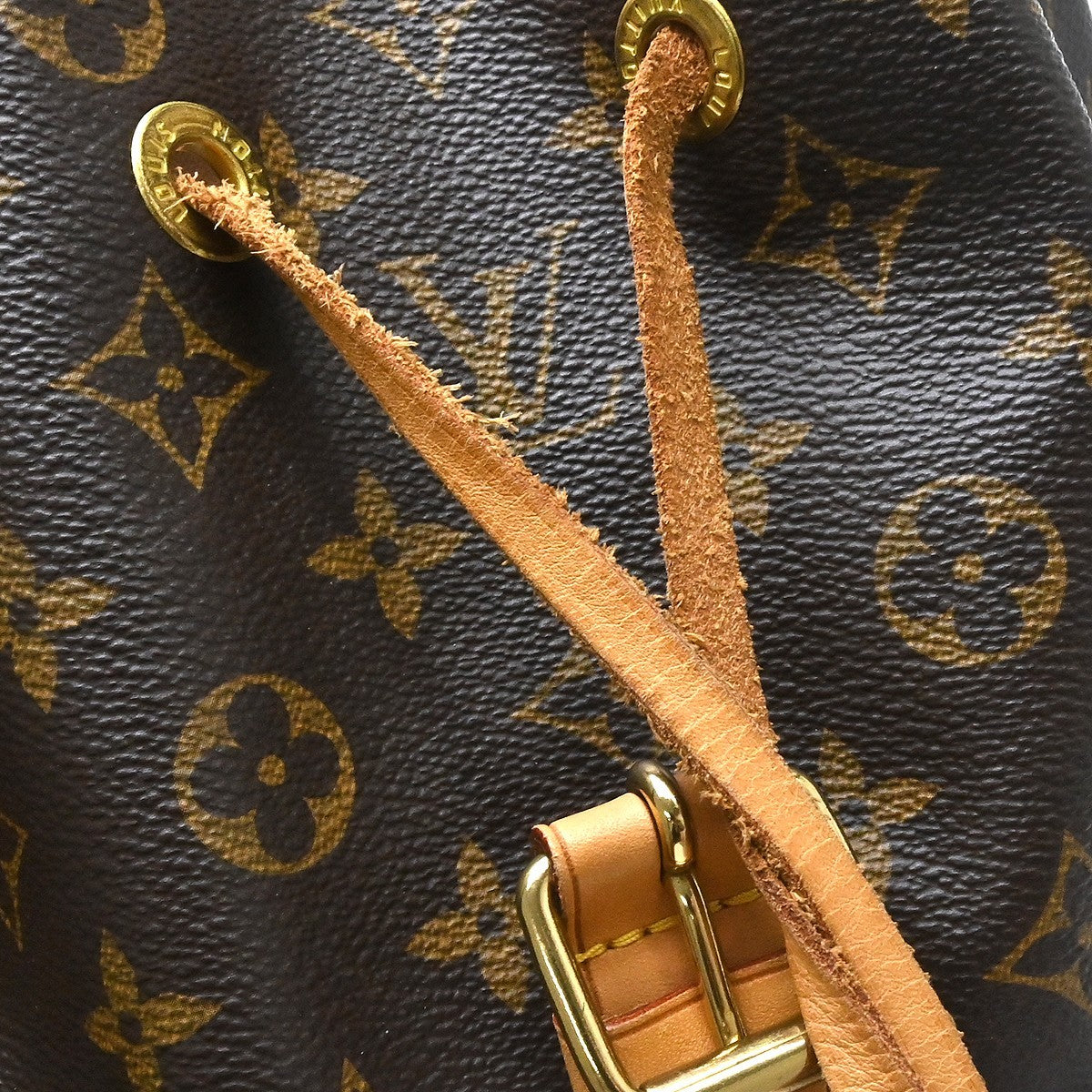 Louis Vuitton Bosphore Monogram Canvas, Brown, Canvas, Backpack
