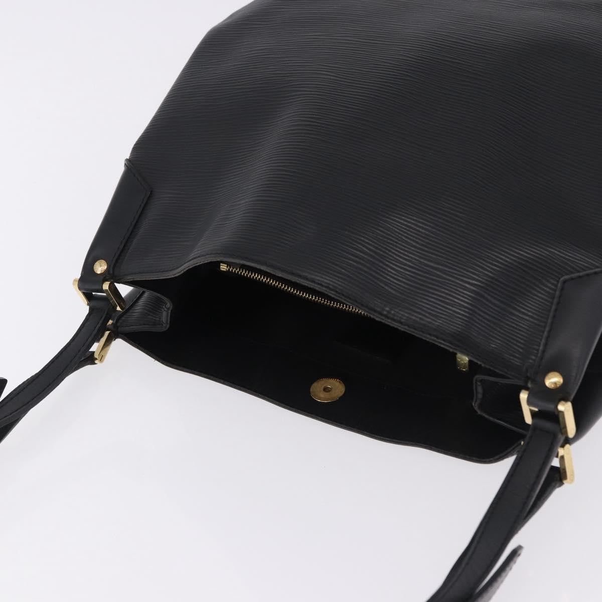 Louis Vuitton Mandara Epi, Black, Leather, Shoulder Bag