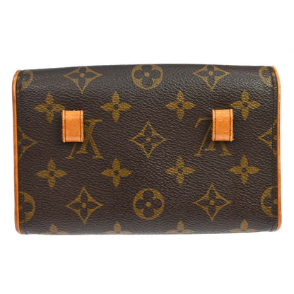 Louis Vuitton Florentine Waist Monogram Canvas, Brown, Canvas, Clutch