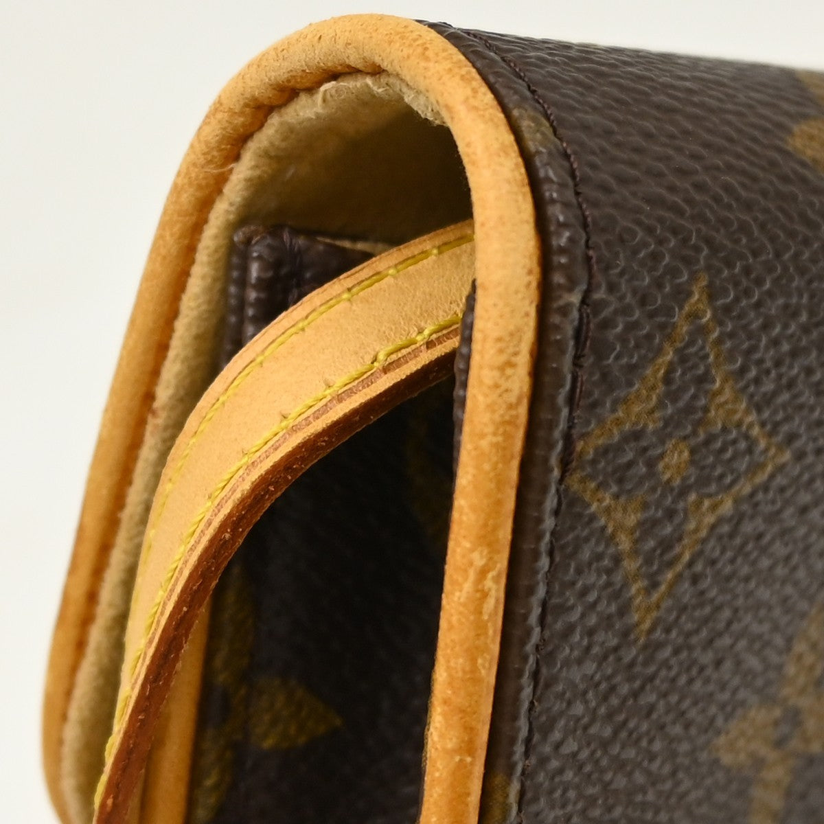 Louis Vuitton Twin Canvas, Brown, Canvas, Clutch