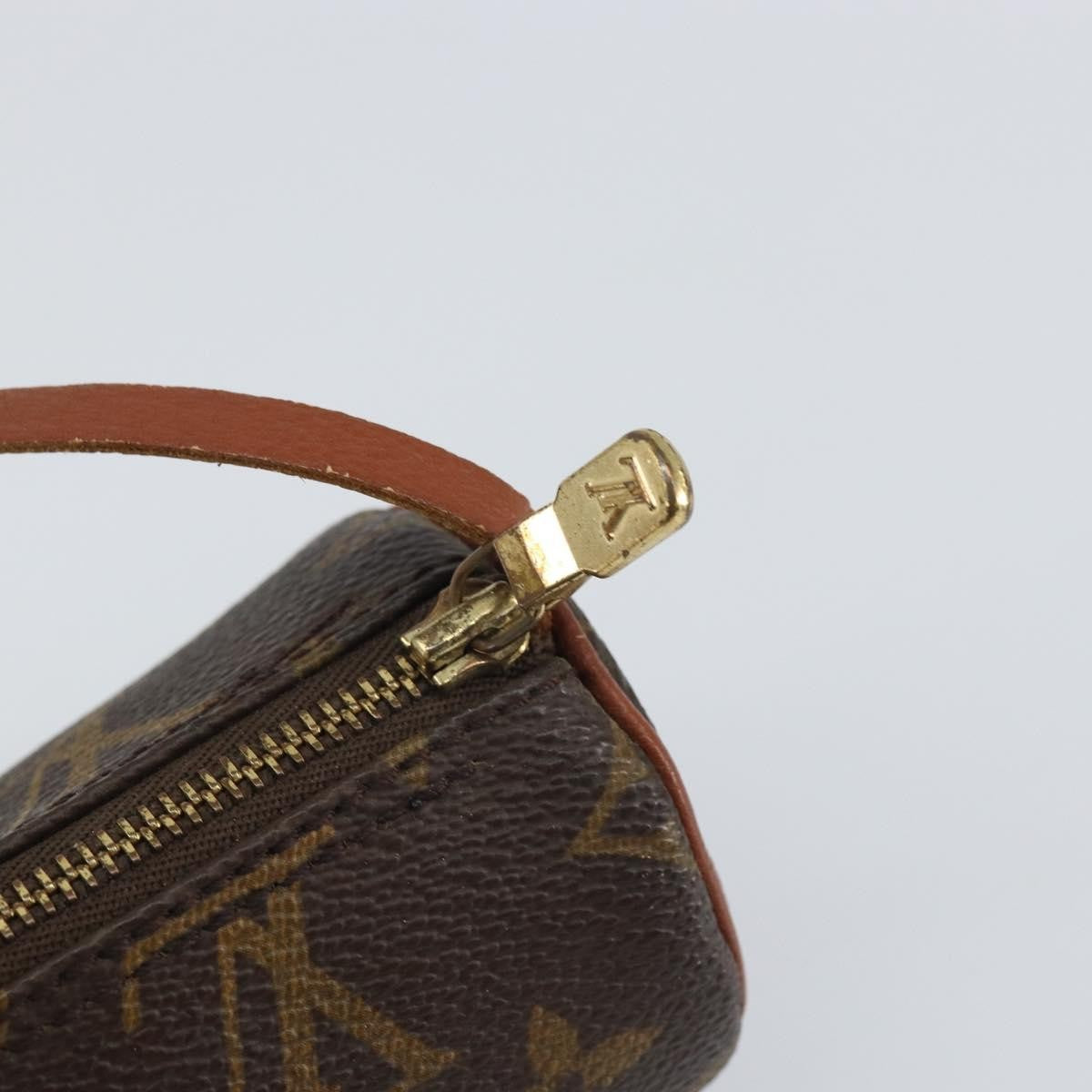 Louis Vuitton Papillon Pochette Monogram Canvas, Brown, Canvas, Clutch